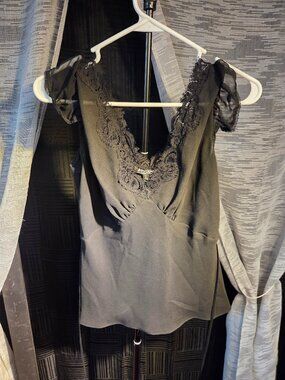 90's Vintage Betsey Johnson Lace Blouse Size 8